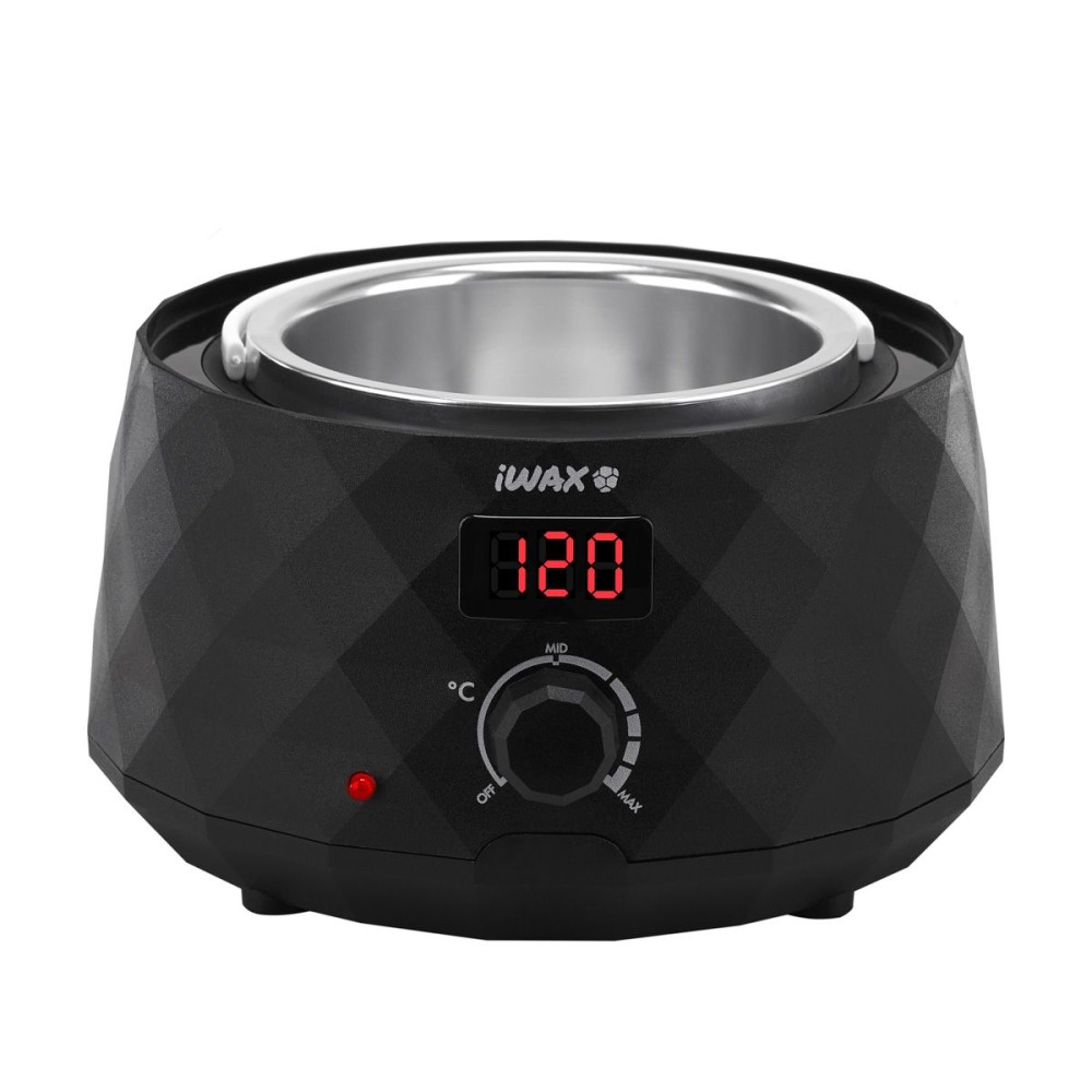 Профессиональный нагреватель воска iWax Diamond Tech, 100W, 400ml, чёрный