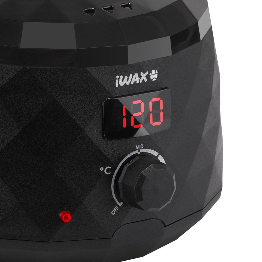 Профессиональный нагреватель воска iWax Diamond Tech, 100W, 400ml, чёрный