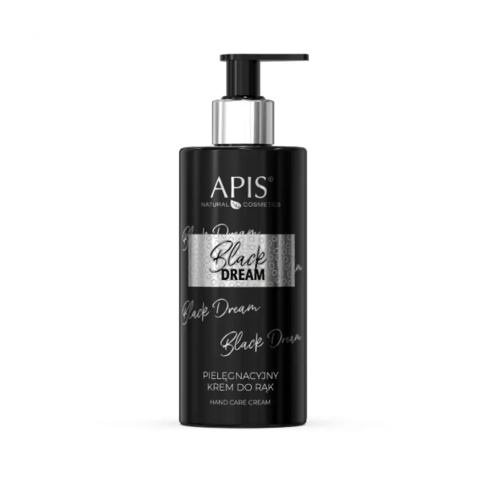 APIS Black Dream Hand Cream - Barojošs roku krēms, 300ml
