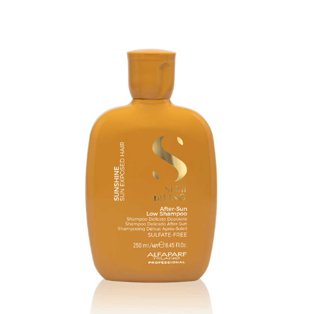 ALFAPARF Milano Semi Di Lino SUNSHINE After-Sun Shampoo - Šampūns pēc saules iedarbības, 250ml