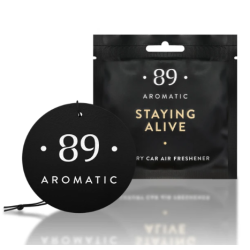 AROMATIC 89 - Piekaramais papīra gaisa atsvaidzinātājs, STAYING ALIVE