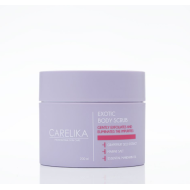 CARELIKA Exotic Body Scrub - Skrubis ķermenim ar greipfrūtu, jūras sāli un ēterisko mandarīnu eļļu, 200ml