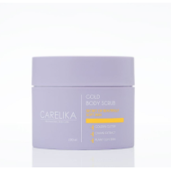 CARELIKA Gold Body Scrub - Skrubis ķermenim ar zelta gliteriem un kaviāra ekstraktu un augu glicerīnu, 200ml