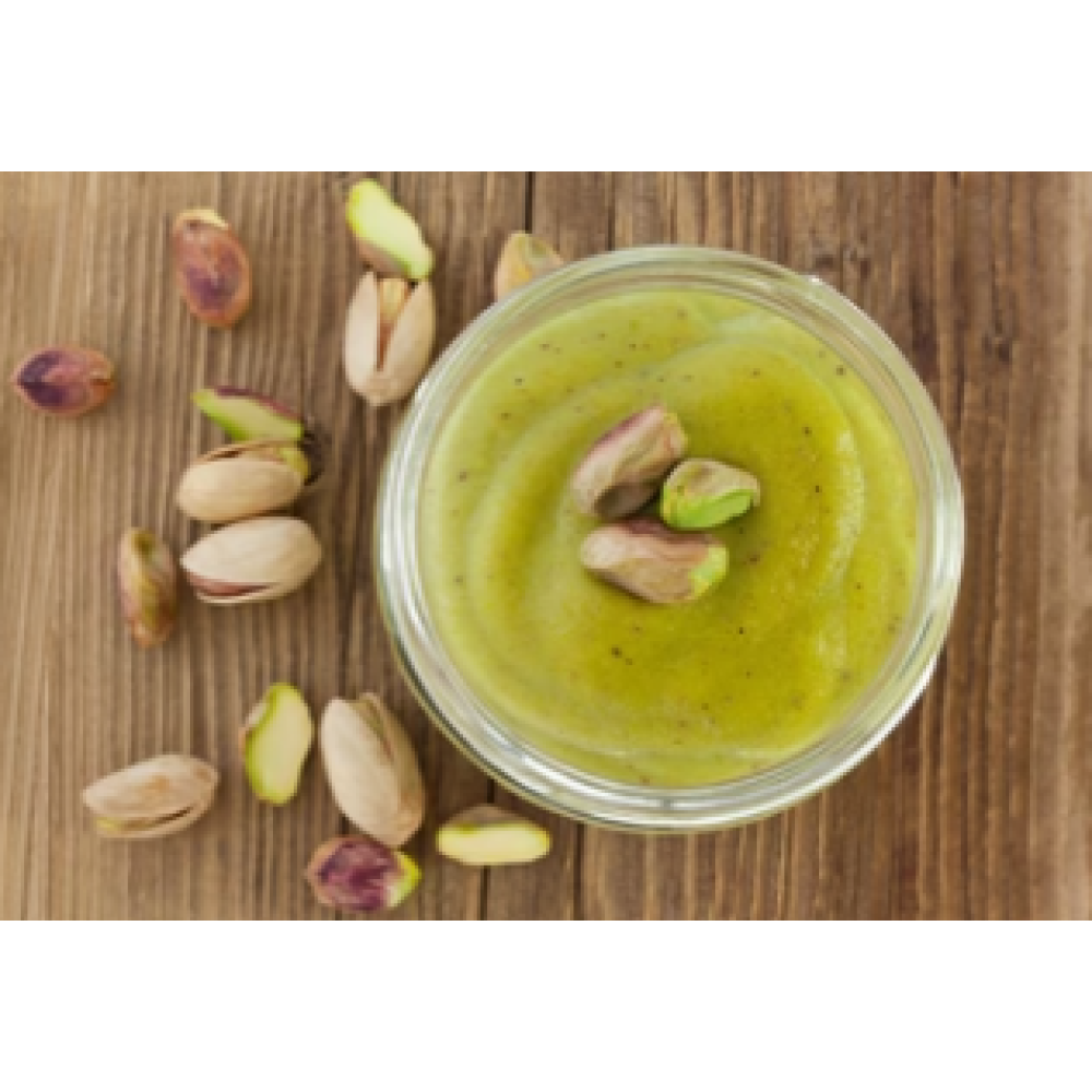 CARELIKA Pistachio Body Scrub - Skrubis ķermenim ar pistācijas sviestu un smalcinātām mandeļu čaulām, 200ml