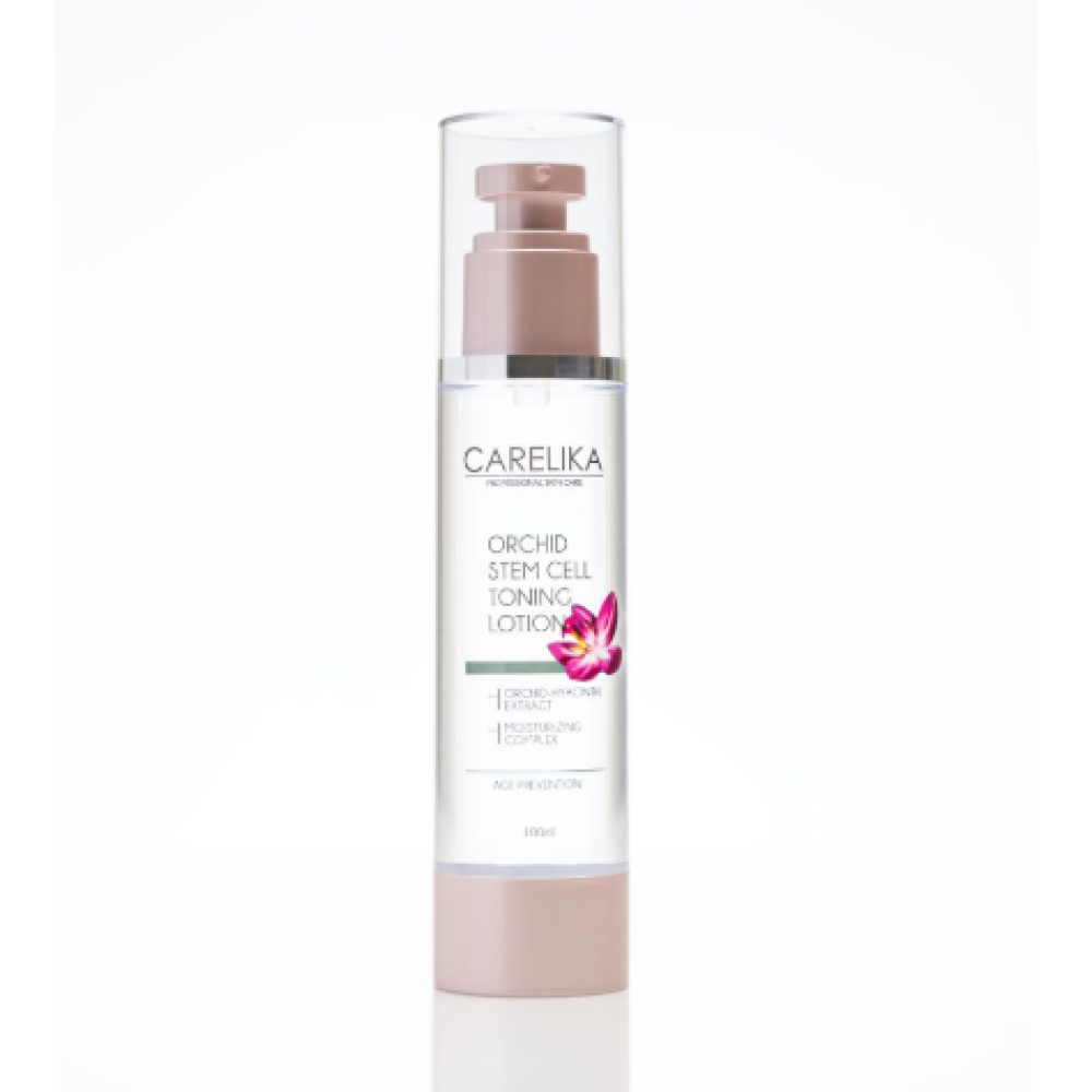CARELIKA Orchid Stem Cell Toning Lotion - Tonizējošs losjons ar orhidēju cilmes šūnam bez alkohola, 100ml