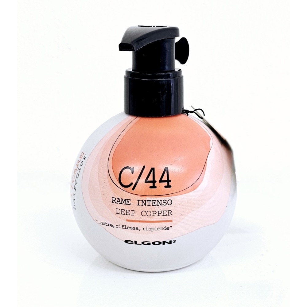 ELGON I CARE haircolor - Kondicionējošs noskalojams krāsojošs krēms, C/44, DEEP COPPER