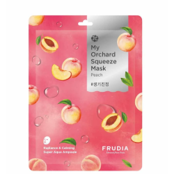 Frudia My Orchard Peach Squeeze Mask - Mitrinoša loksnes sejas maska, persiku