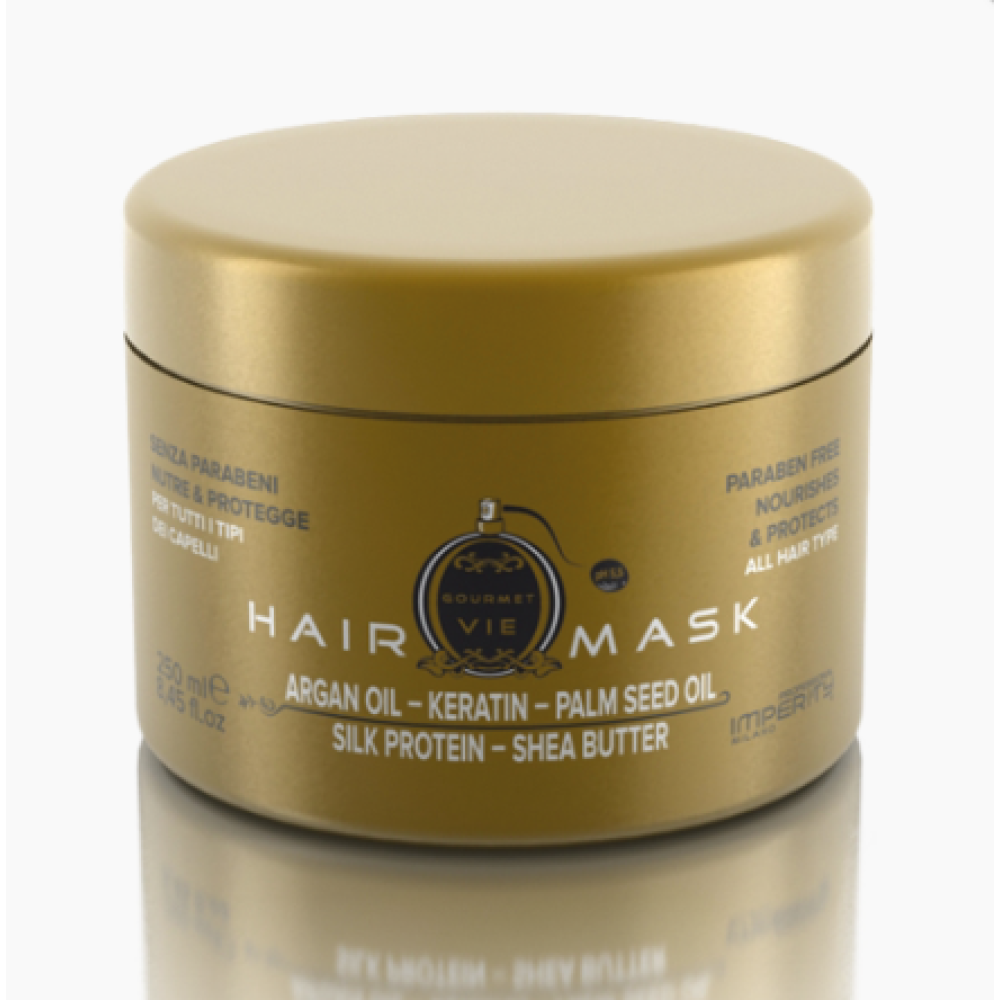 IMPERITY Gourmet Vie Mask - Matu maska ar argāna eļļu un keratīnu, 250ml