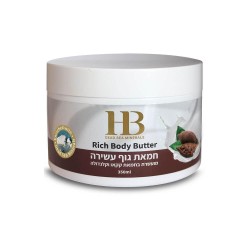 H&B Rich Body Butter - Сocoa butter and Calendula - Ķermeņa sviests Kakao eļļa un Kliņģerīte, 350ml