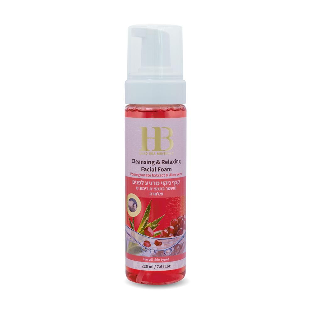 HEALTH&BEAUTY Cleansing&Relaxing Facial Foam Pomegranate extract & Aloe Vera - Attīrošas putas sejai, 225ml