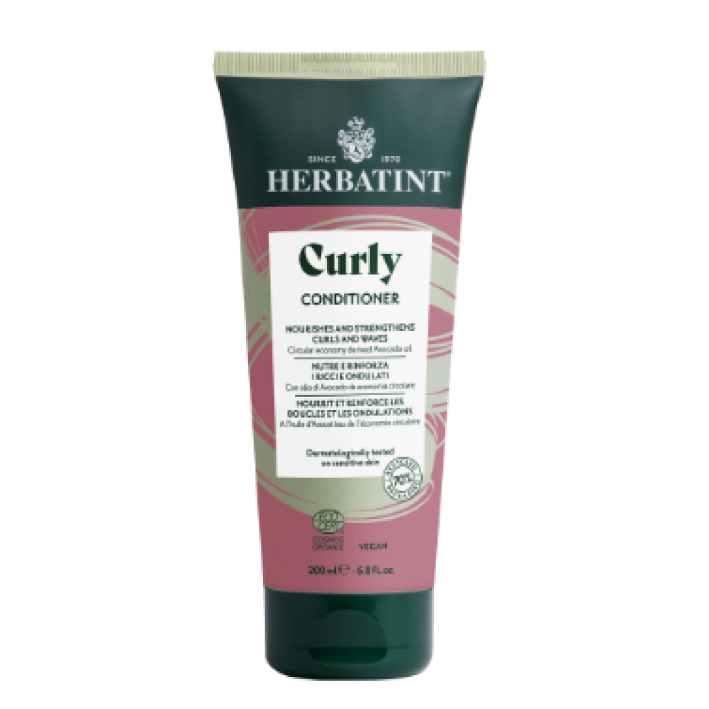 HERBATINT CURLY Conditioner - Balzams sprogainiem matiem, 200ml