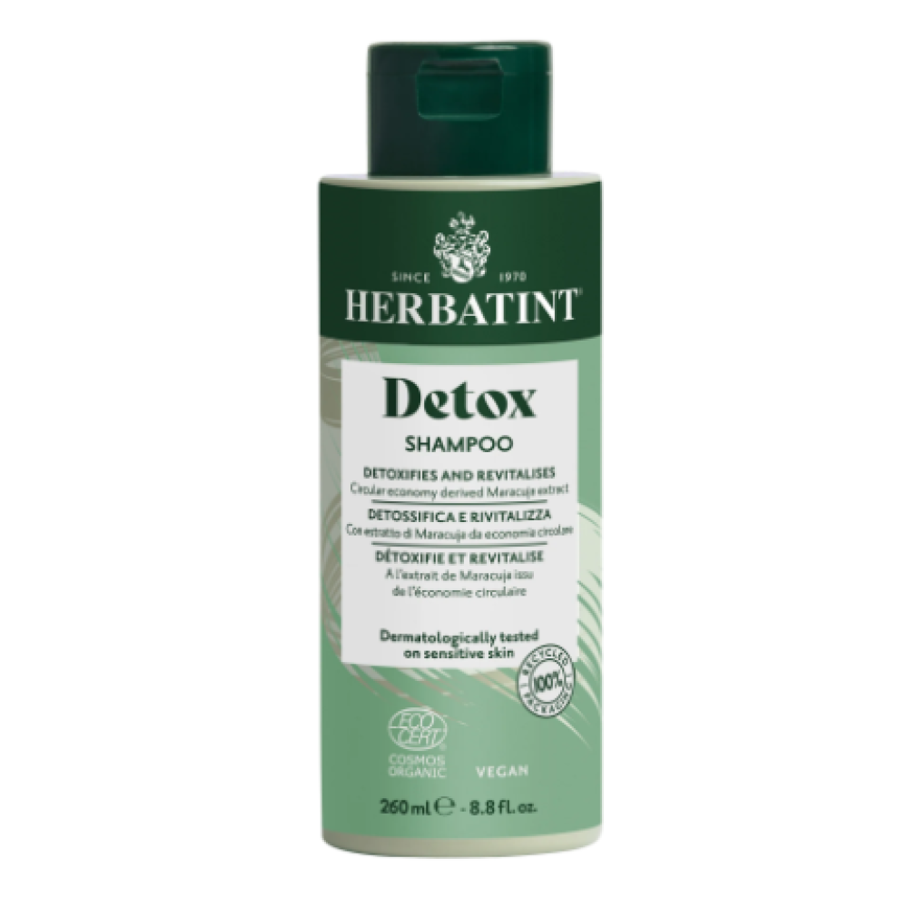 HERBATINT DETOX Shampoo - Detoks šampūns, 260ml