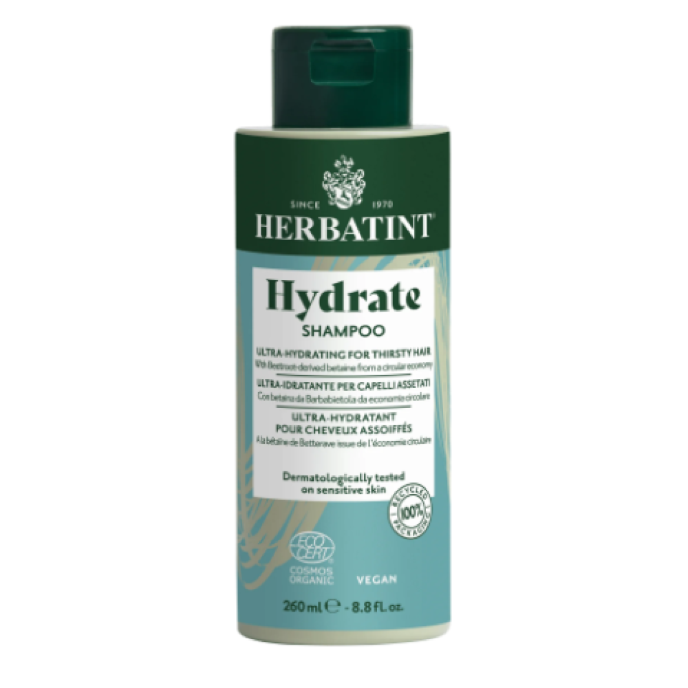 HERBATINT HYDRATE Shampoo - Mitrinošs šampūns, 260ml