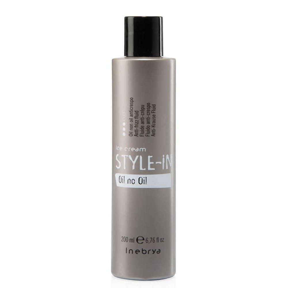 Inebrya Style-In Oil Non Oil - Matu fluīds cirtainiem matiem, 200ml