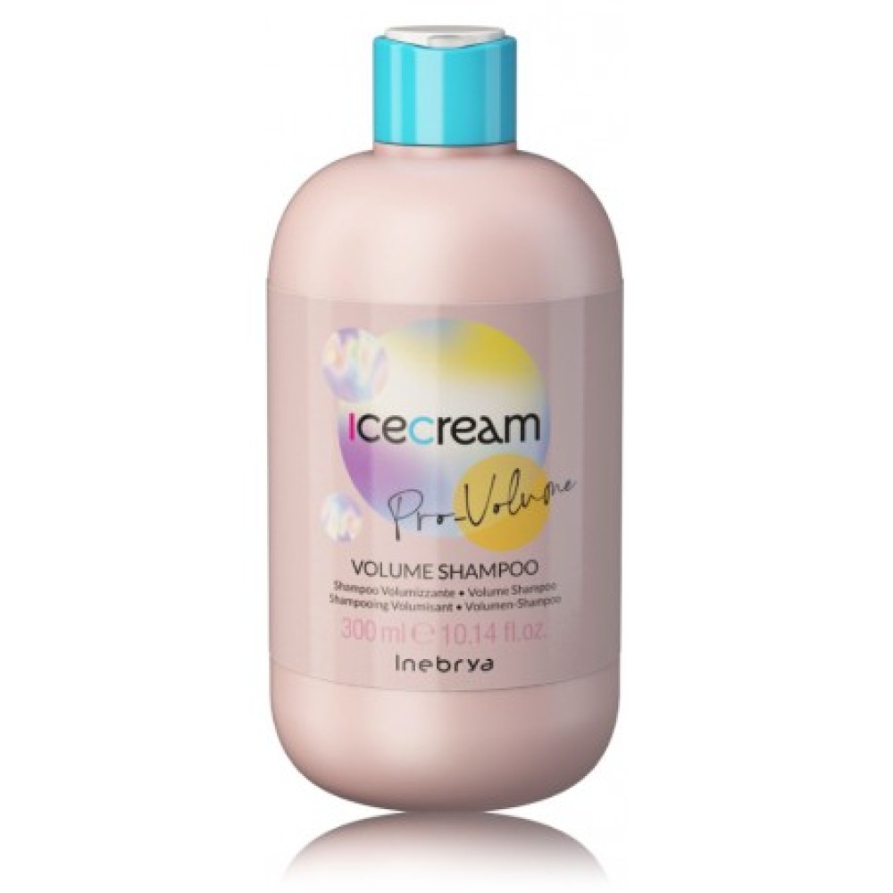 Inebrya Ice Cream Pro-Volume Shampoo - Apjomu palielinošs šampūns, 300ml