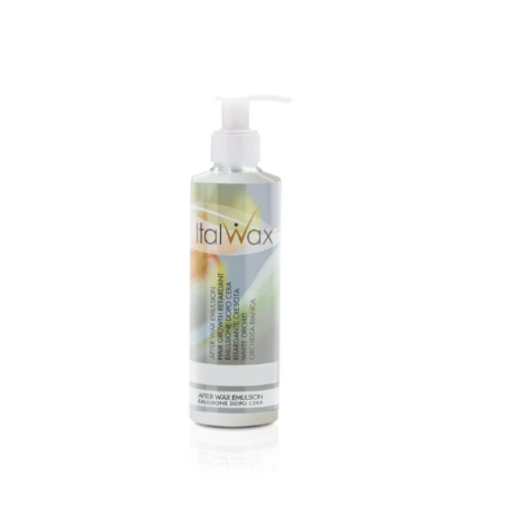 Italwax After Wax Emulsion Hair Growth Retardant White Orchid - Pēc vaksācijas emulsija, matu augšanas kavēšanai ar balto orhideju, 100ml