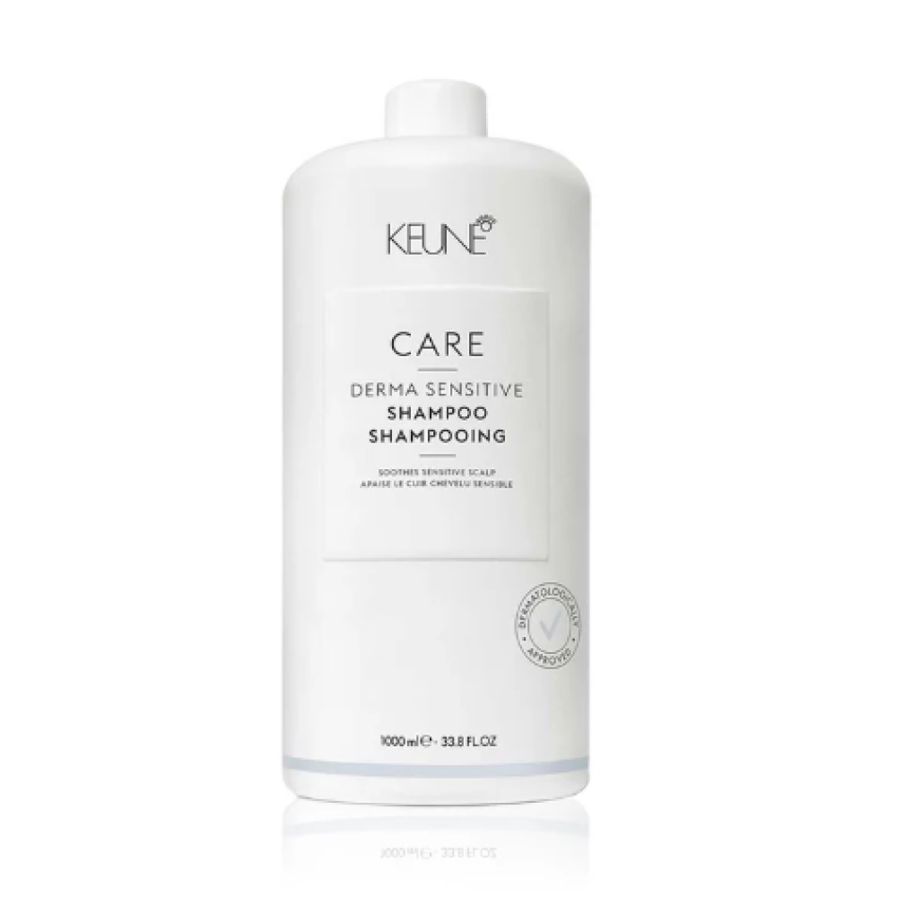 KEUNE CARE Derma Sensitive Shampoo - Šampūns sausai, jūtīgai, kairinātai galvas ādai, 1000ml