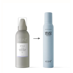 KEUNE Style VELVET CLOUD - Spēcīgas putas apjomam, 200ml