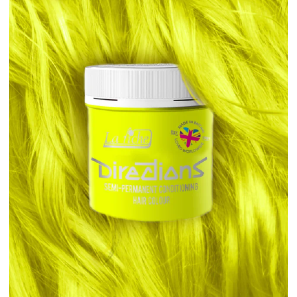 La Riche Directions tonējošā matu krāsa - FLUORESCENT YELLOW