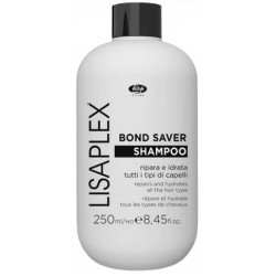 Lisap Lisaplex Bond Saver Shampoo - Atjaunojošs un mitrinošs šampūns visiem matu tipiem, 250ml