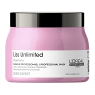 L'Oreal Professionnel Serie Expert Liss Unlimited Mask - Nogludinoša maska sausiem un nepaklausīgiem matiem, 500ml