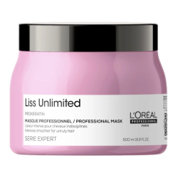L'Oreal Professionnel Serie Expert Liss Unlimited Mask - Nogludinoša maska sausiem un nepaklausīgiem matiem, 500ml