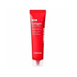 MEDIPEEL Red Lacto Collagen Wrapping Mask - Maska-plēve poru sašaurināšanai ar kolagēnu, 70ml