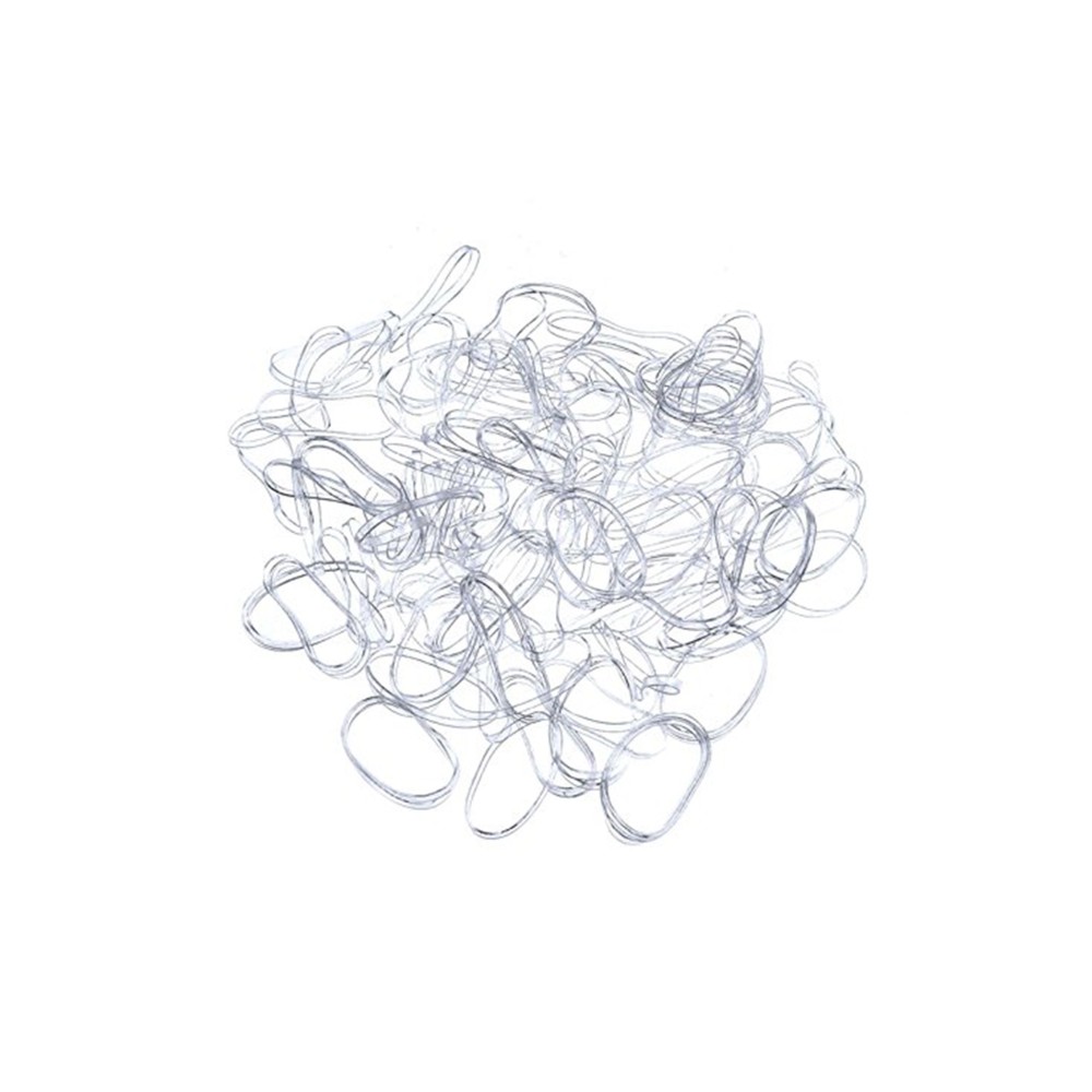 Gumijas matiem, elastīgas, caurspīdīgas, 50gab.