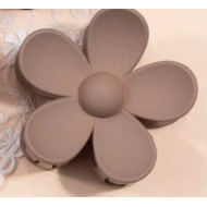 Заколка для волос "ЦВЕТОК" -коричневая