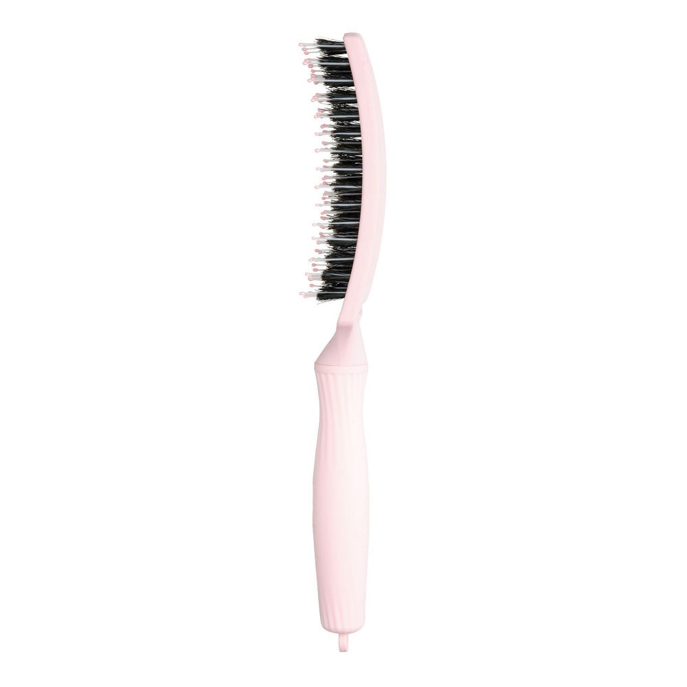 Olivia Garden Fingerbrush PASTEL PINK Combo Medium - matu suka