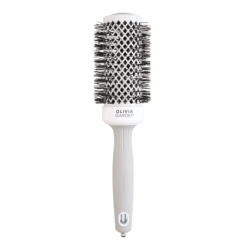 Olivia Garden Expert Blowout Shine White&Grey hairbrush, 45mm - Matu suka
