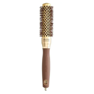 Olivia Garden Expert Blowout Shine Gold hairbrush 25mm - matu suka