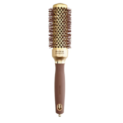 Olivia Garden Expert Blowout Shine Gold hairbrush 35mm - matu suka