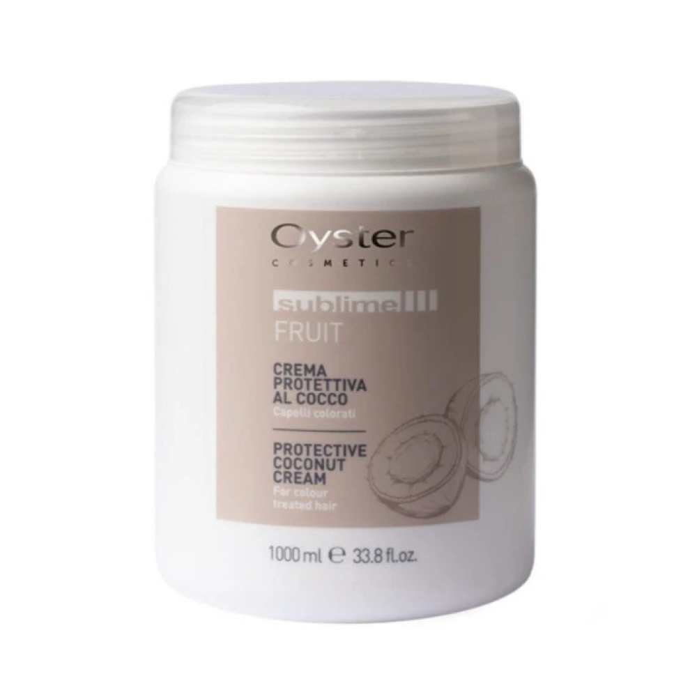 Oyster FRUIT SUBLIME COCCO Mask - Maska-krēms matu krāsas aizsargājošs, 1000ml