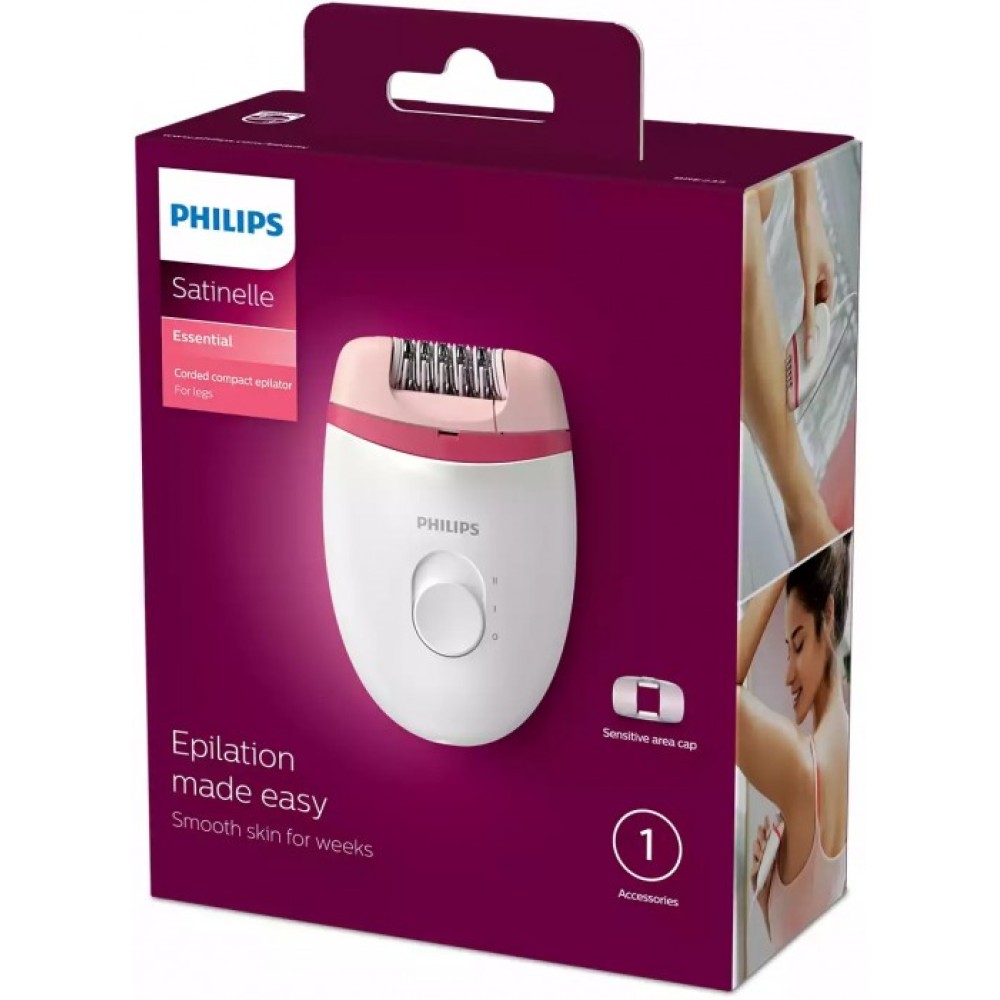 PHILIPS epilators Satinelle Essential ar vadu
