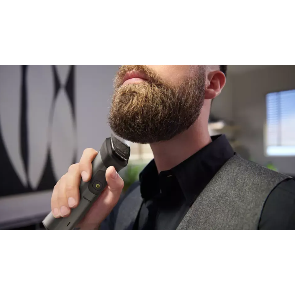 PHILIPS Multigroom series 7000 All-in-one trimmeris sejai, matiem un ķermenim, tērauda, art.  MG7940/15