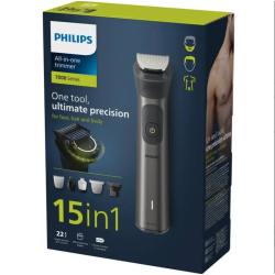 PHILIPS Multigroom series 7000 All-in-one trimmeris sejai, matiem un ķermenim, tērauda, art.  MG7940/15