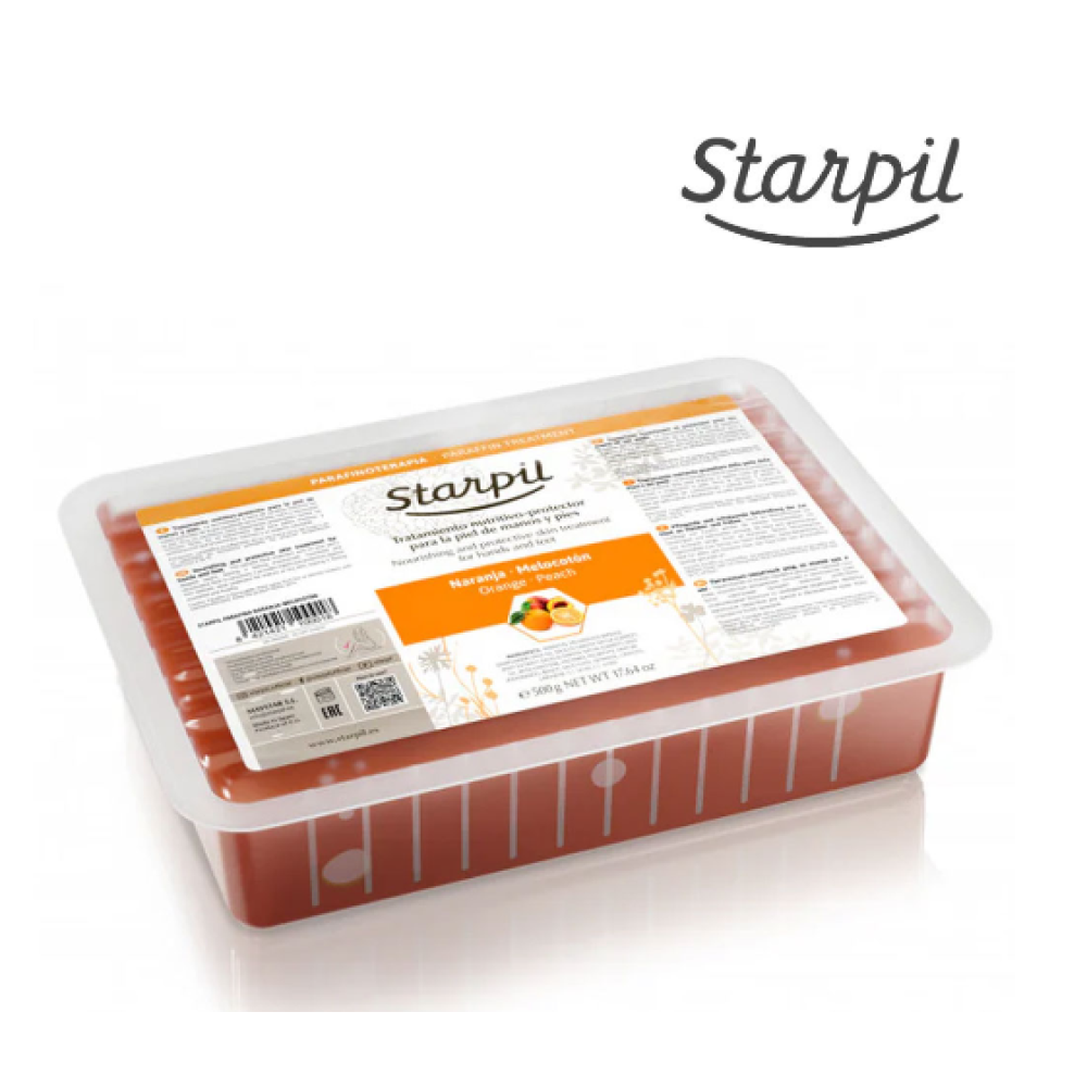Starpil Orange-Peach paraffin treatment - Apelsīnu-persiku parafīns, 500g