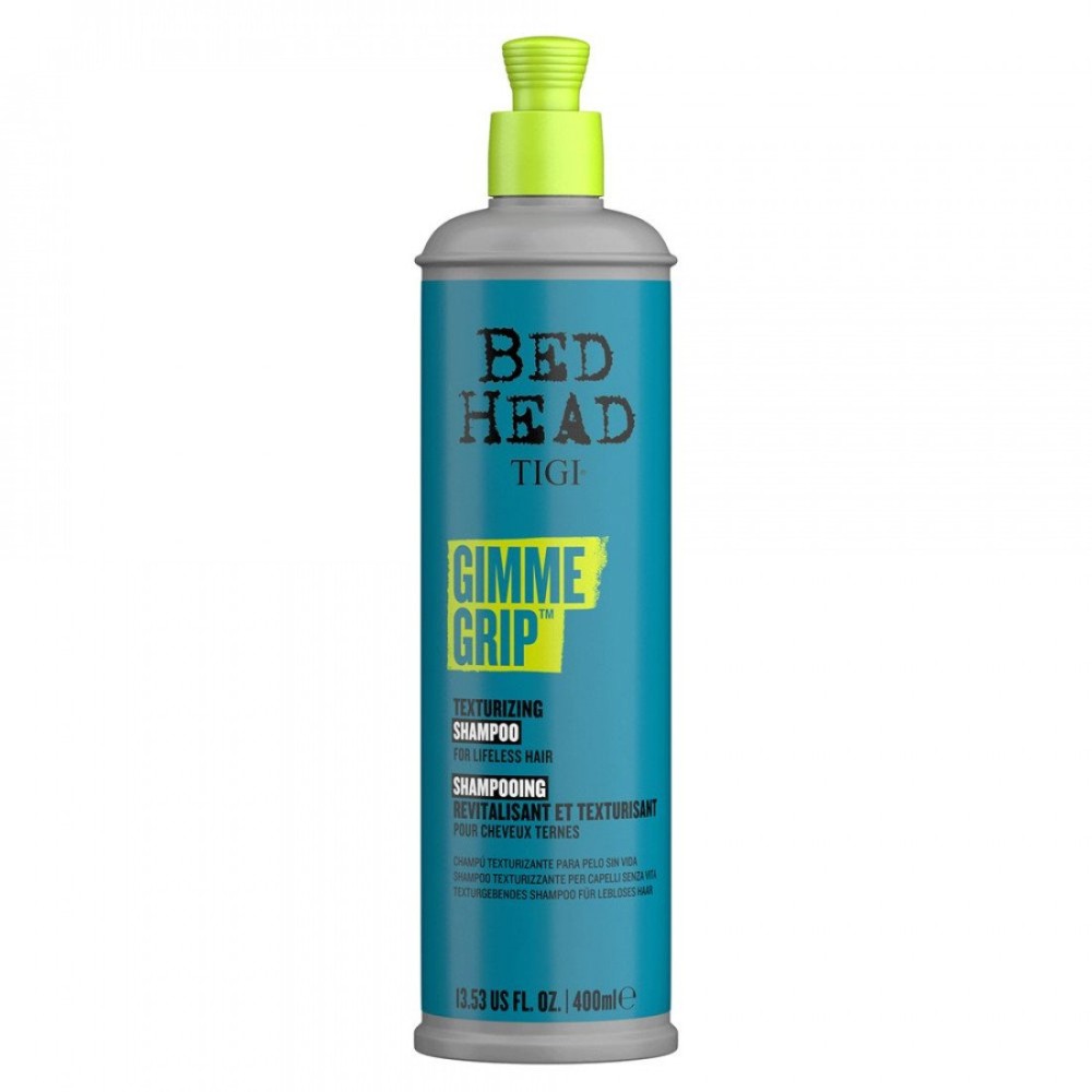TIGI Bed Head Gimme Grip Shampoo - Teksturējošs šampūns, 400ml