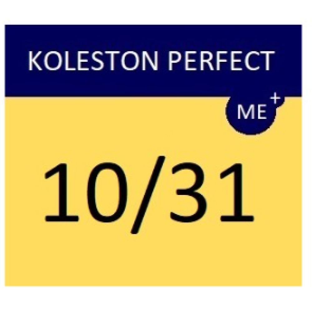 WELLA PROFESSIONALS KOLESTON PERFECT ME+ - Matu krāsa, 10/31 - ĻOTI GAIŠS PELNU ZELTA BLONDS