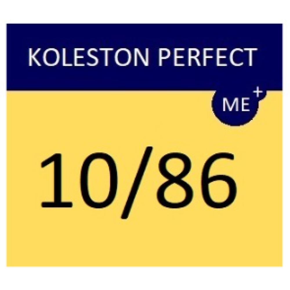 WELLA PROFESSIONALS KOLESTON PERFECT ME+ - Matu krāsa, 10/86 - ĻOTI GAIŠS PĒRĻU VIOLĒTI BLONDS