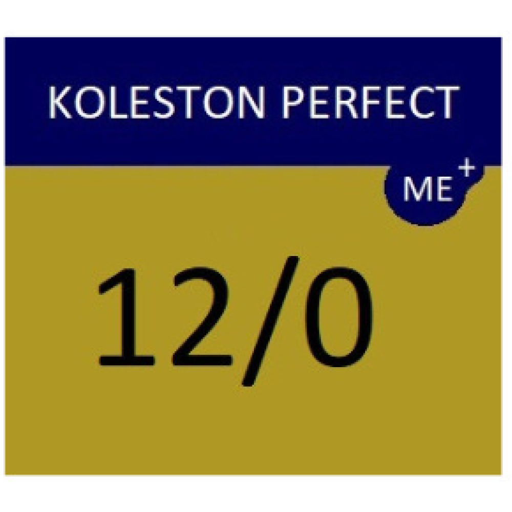 WELLA PROFESSIONALS KOLESTON PERFECT ME+ - Matu krāsa, 12/0- ĻOTI GAIŠS NATURĀLAIS BLONDS