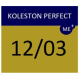 WELLA PROFESSIONALS KOLESTON PERFECT ME+ - Matu krāsa, 12/03 - ĻOTI GAIŠS NATURĀLAIS ZELTA BLONDS