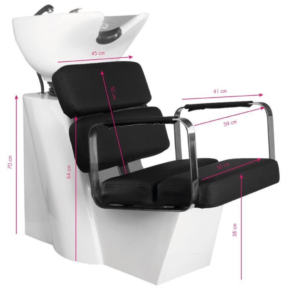 GABBIANO PORTO frizieru izlietne ar krēslu