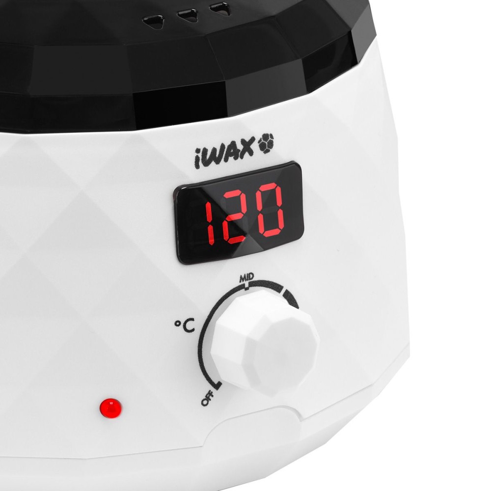 Профессиональный нагреватель воска iWax Diamond Tech, 100W, 400ml, белый
