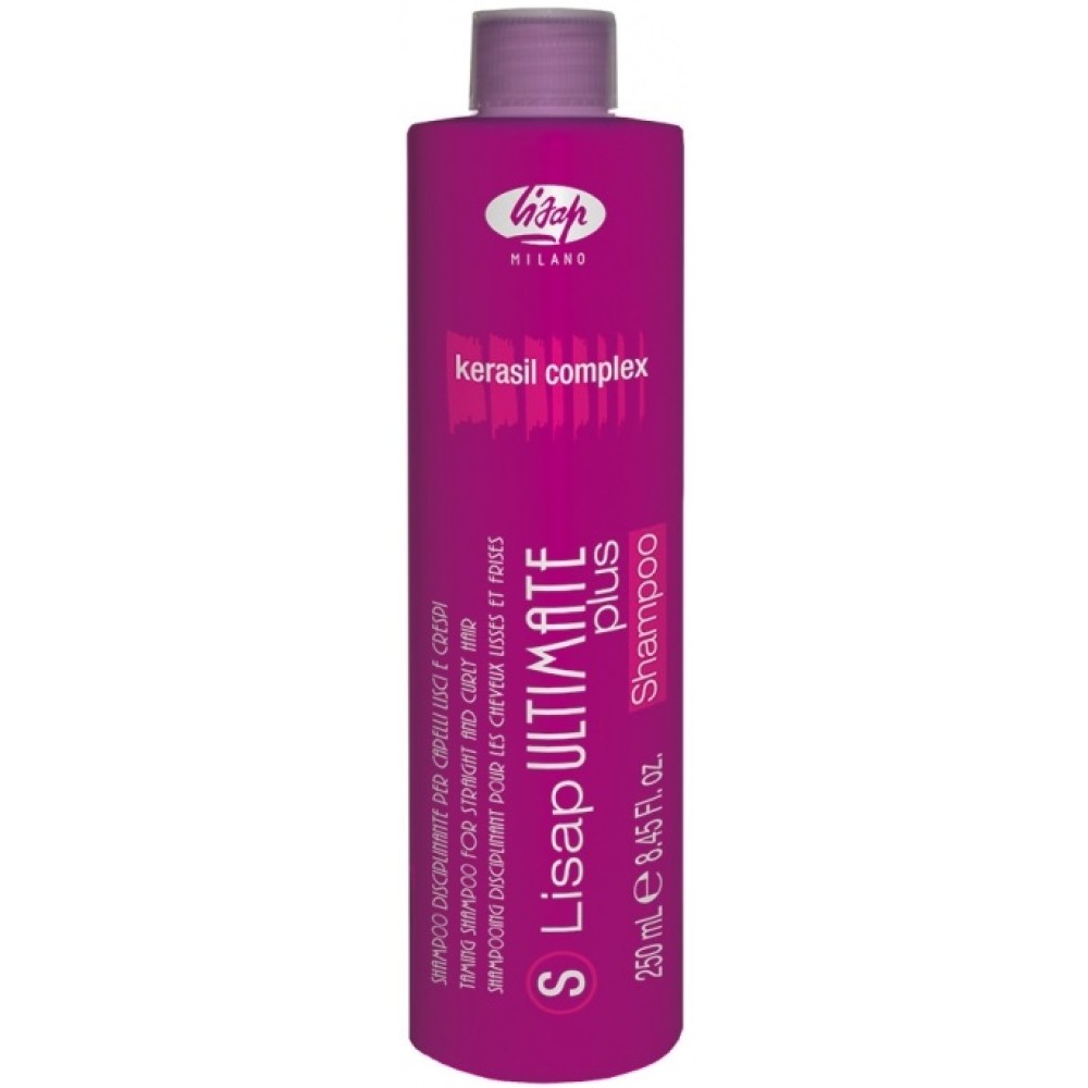 Lisap Milano Ultimate Plus Shampoo - Nogludinošs šampūns ar keratīnu, 250ml