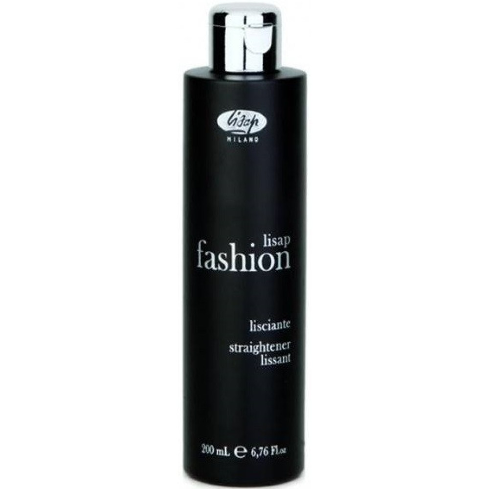 Lisap Milano Fashion Straightener - Matu taisnošanas krēms ar aizsardzību pret karstumu, 200ml