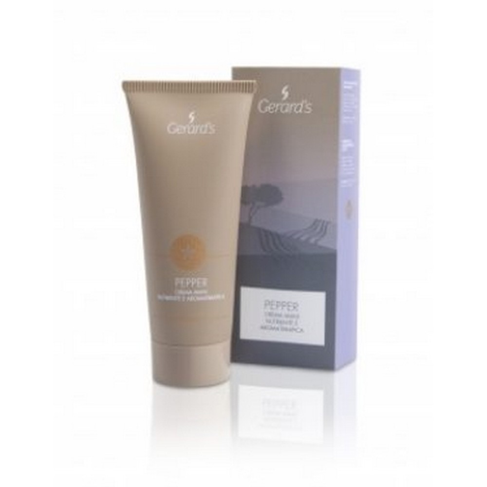 GERARD'S PEPPER Aromatherapeutic Hand cream -  Barojošs roku krēms ar aromaterapeitisku iedarbību, 75ml