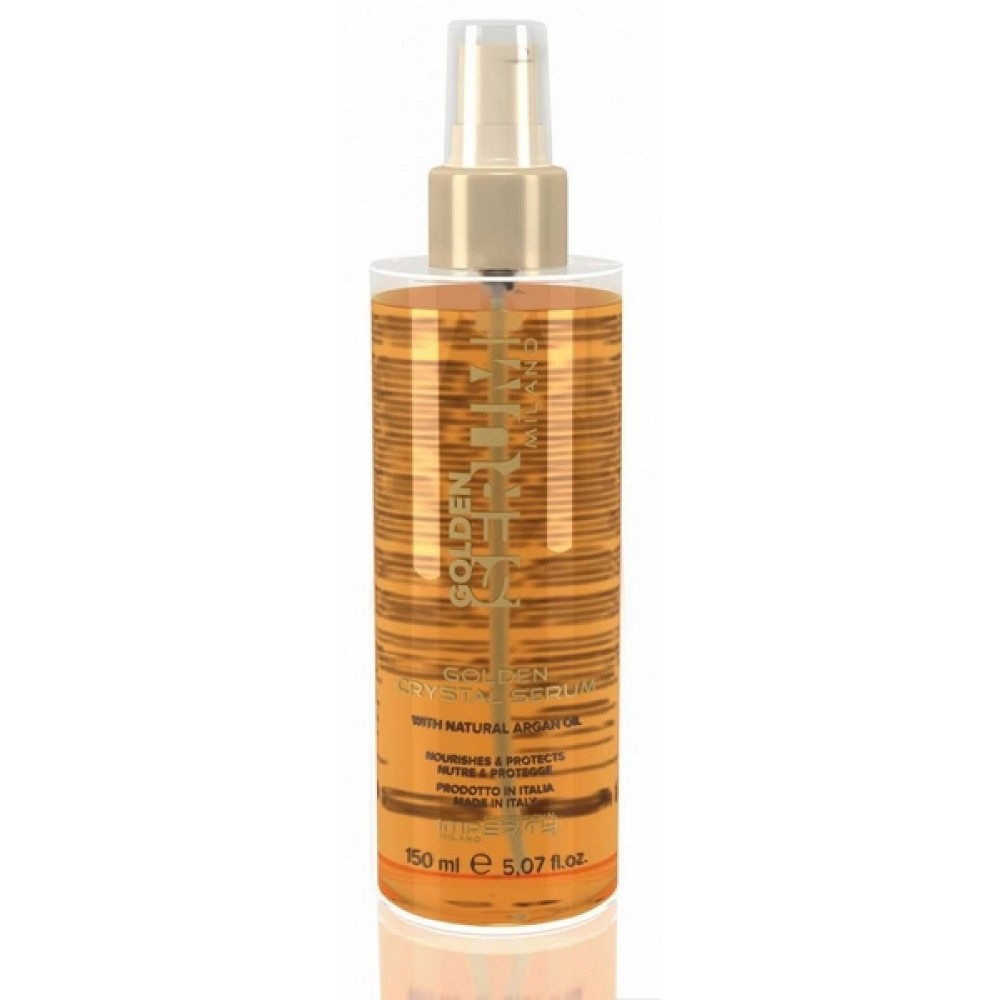 Imperity Milano Golden Crystal serum - Восстанавливающая сыворотка с аргановым маслом для волос, 150ml
