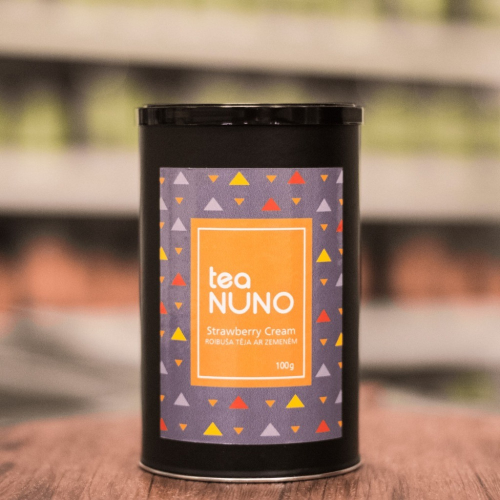 STRAWBERRY CREAM roiboša tēja, 100gr.